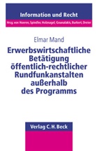 Elmar Mand, Elmar J. Mand - Erwerbswirtschaftliche Betätigung öffentlich-rechtlicher Rundfunkanstalten außerhalb des Programms
