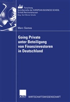 Marc Siemens, Marc Siemes - Going Private unter Beteiligung von Finanzinvestoren in Deutschland