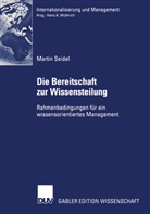 Martin Seidel - Die Bereitschaft zur Wissensteilung