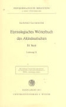 Etymologisches Wörterbuch des Altindoarischen - Bd. 3: Lieferung 32