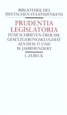Hein Mohnhaupt, Heinz Mohnhaupt - Prudentia Legislatoria
