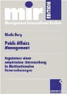 Nicola Berg - Public Affairs Management