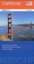Busche Verlagsgesellschaft mbH - Busche Map: USA California