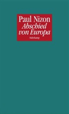 Paul Nizon - Abschied von Europa