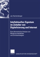 Jan Hachenberger - Intellektuelles Eigentum im Zeitalter von Digitalisierung und Internet
