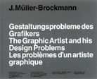 Josef Müller-Brockmann - Gestaltungsprobleme des Grafikers (D/F/E)