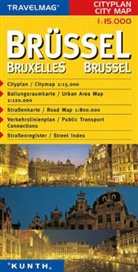 Travelmag Cityplan: Travelmag Cityplan Brüssel. Bruxelles. Brussel