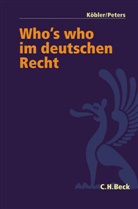 Gerhar Köbler, Gerhard Köbler, Butz Peters - Who's who im deutschen Recht