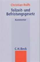 Christian Rolfs - Teilzeit- und Befristungsgesetz, Kommentar