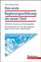 Hans-Jürgen Kratz - Ihre erste Regierungserklärung als neuer Chef
