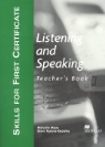 Steve Knowles, Malcolm Mann, Steve Taylore-Knowles - Skills for First Certificate: Listening and Speaking Teacher Book