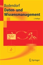 Freimut Bodendorf - Daten- und Wissensmanagement