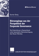 Gunnar Gerig - Börsengänge aus der Perspektive der Corporate Governance