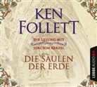 Ken Follett, Joachim Kerzel - Die Säulen der Erde, Sonderausgabe, 12 Audio-CDs (Audio book)