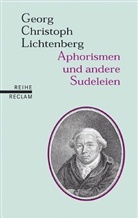 Georg Chr. Lichtenberg, Ulrich Joost - Aphorismen und andere Sudeleien