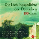 Carmen-Maja Antoni, Konrad Beikircher, Dieter Mann - Die Lieblingsgedichte der Deutschen, 2 Audio-CDs (Hörbuch)