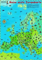 Schlaufuchs Kinderzimmer-Poster: Meine erste Europakarte