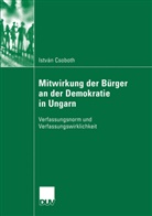 Istvan Csoboth, István Csoboth - Mitwirkung der Bürger an der Demokratie in Ungarn