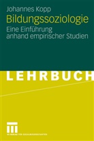 Johannes Kopp - Bildungssoziologie