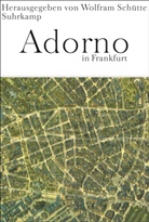 Wolfram Schütte, Wolfra Schütte, Wolfram Schütte - Adorno in Frankfurt
