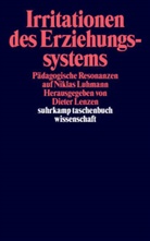 Diete Lenzen, Dieter Lenzen - Irritationen des Erziehungssystems