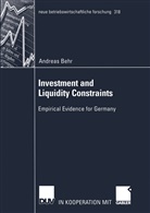Andreas Behr - Investment and Liquidity Constraints