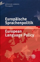 Rüdige Ahrens, Rüdiger Ahrens - Europäische Sprachenpolitik / European Language Policy
