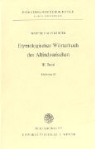 Etymologisches Wörterbuch des Altindoarischen - Bd. 3: Lieferung 21