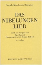Helmut de Boor - Das Nibelungenlied
