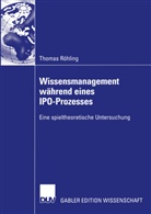 Thomas Röhling - Wissensmanagement während eines IPO-Prozesses