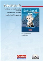 Schlüssel zur Mathematik - Ausgabe Sachsen: 8. Schuljahr, Arbeitsheft für den Hauptschulbildungsgang, m. CD-ROM