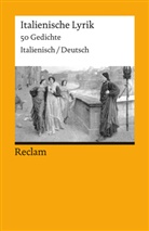Jürgen von Stackelberg, Jürge von Stackelberg, Jürgen von Stackelberg - Italienische Lyrik. 50 Gedichte. Italienisch/Deutsch