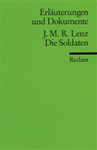 Herbert Krämer, Jakob M. R. Lenz, Wolfgang Ranke, Wolfgang Ranke - J.M.R. Lenz 'Die Soldaten'
