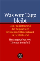 Thoma Steinfeld, Thomas Steinfeld - Was vom Tage bleibt