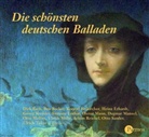 Dirk Bach, Ben Becker, Konrad Beikircher - Die schönsten deutschen Balladen, 4 Audio-CDs (Hörbuch)