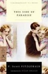 F Scott Fitzgerald, F. Scott Fitzgerald - This Side of Paradise