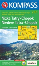 Kompass Karten: Kompass Karte Niedere Tatra, Chopok. Nizke Tatry, Chopok