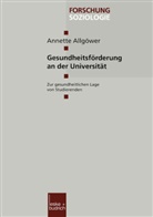 Annette Allgöwer - Gesundheitsförderung an der Universität