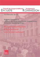 Enquete-Kommissio "Zukunft des Bürgerschaftlichen, Enquete-Kommission "Die Zukunft des bürgerschaftlichen Engagements" d. Deutschen Bundestages, Enquete-Kommission "Zukunft des Bürgerschaftlichen Engagements" des, Enquete-Kommission "Zukunft des Bürgerschaftlichen Engagements" des Deutschen Bundestages, Enquete-Kommission 'Zukunft des Bürgerschaftl Engagements' des Deuts - Bürgerschaftliches Engagement von Unternehmen