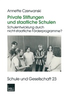 Annette Czerwanski - Private Stiftungen und staatliche Schulen