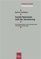 Betina Hollstein, Bettina Hollstein - Soziale Netzwerke nach der Verwitwung