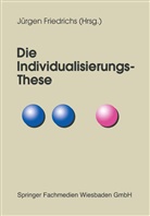 Juerge Friedrichs, Juergen Friedrichs, Jürgen Friedrichs - Die Individualisierungs-These