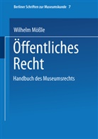 Wilhelm Mößle, Wilhel Mössle, Wilhelm Mößle - Handbuch des Museumsrechts 7: Öffentliches Recht