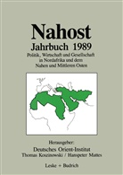 Thoma Koszinowski, Thomas Koszinowski, Hanspeter Mattes - Nahost Jahrbuch: Nahost Jahrbuch 1989