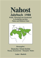 Thoma Koszinowski, Thomas Koszinowski, Hanspeter Mattes - Nahost Jahrbuch: Nahost Jahrbuch 1988