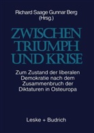Gunnar Berg, Berg, Gunnar Berg, Richar Saage, Richard Saage - Zwischen Triumph und Krise