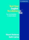 Ruth Gairns, Stuart Redman - Test Your English Vocabulary in Use: Test Your English Vocabulary in Use Pre-intermediate and Intermediate