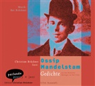 Ossip Mandelstam, Christian Brückner - Gedichte, 1 Audio-CD (Hörbuch)