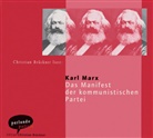 Karl Marx, Christian Brückner - Das Manifest der kommunistischen Partei, 1 Audio-CD (Audio book)