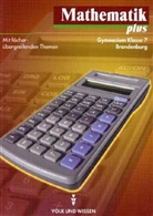 Susann Bluhm, Udo Bromm, Rober Domine, Robert Domine, Angela Eggers, Roland Beier... - Mathematik plus, Ausgabe Gymnasium Brandenburg: Klasse 7, Lehrbuch